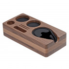 Normcore Narrow tamping station. walnut